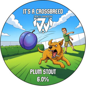 It's a Crossbreed Plum - Oatmeal Stout - 6% - KEG #2065 GF