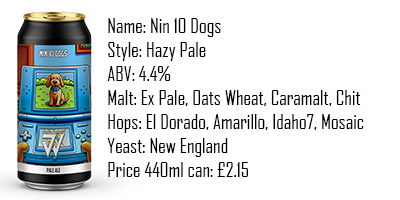 Nin 10 Dogs - Extra Pale Ale - 4.4% - CANS #2042 GF - Image 2