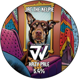 Jac the Kelpie - Hazy Pale - 5.4% - KEG #2098 GF